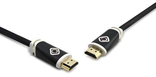 OEHLBACH Easy Connect HS 150 - High Speed Ethernet HDMI KABEL - 4k Ultra HD 50/60Hz, 2160p, HDR, 3D, 18Gbit/s - OFC - 2,5m schwarz