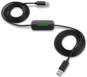 Belkin Easy Transfer Cable for Windows 7 Negro cable de transmisión