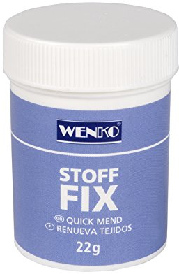 Wenko 4880022100 Stoff-Fix Pulver - Kunststoff, 22 g, ø 4 x 5.5 cm