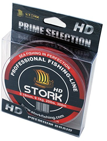 Stork HD, 4-Fach geflochtene Angelschnur 300m