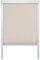 Lichtblick Dachfensterrollo Thermo-Rollo Skylight, Verdunkelung, stufenlose Bedienung, mit Seitenschienen, Passgenau für Velux-Dachfenster Creme,97,3 x 116,0 cm (S08) (B x L)
