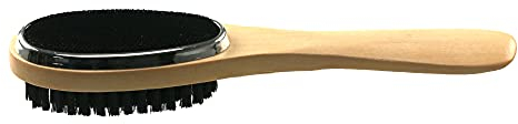 3 in 1 clothes brush, lint brush, and pet hair removal brush, with wooden shoe horn handle
