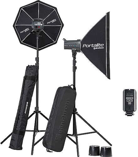 Elinchrom Lighting Kit D-LITE RX 4/4 SOFTBOX TO GO, Black (EL20839.2)