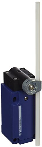 Schneider Electric XCKS159 ex OsiSwitch Plastique Interrupteur de position format standard, 6 mm thermoplastique tige ronde, tête rotative, 1NC+1NO, brusque, Pg13
