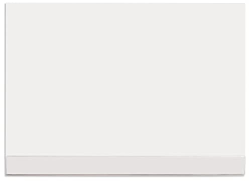 younikat Schreibtischunterlage Blanko mit Schutzleiste I DIN A2 I 40 Blatt I aus Papier zum beschreiben unbedruckt I für Notizen im Büro mit Kantenschutz I dv520