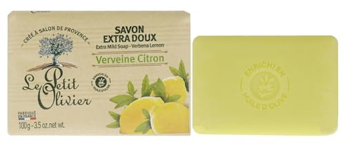 Le Petit Olivier Lavender extra fin tvål tvålstycke 100 g lavendel (Verbena & Citron)