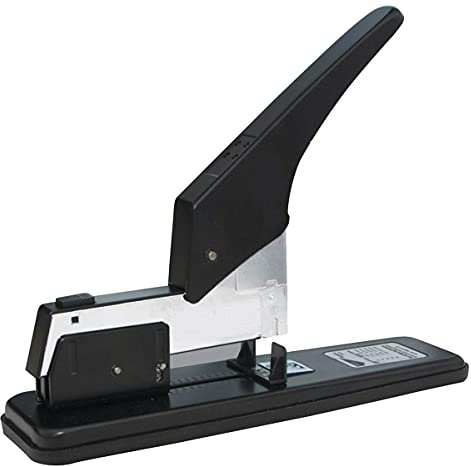 OFFICE PRODUCTS högpresterande häftapparat för kontorhäftapparat blockhäftapparat HD/för 240 ark/färg: svart/typ 23/6/8/10/13/15/17/20/23/24/garanti: 5 år