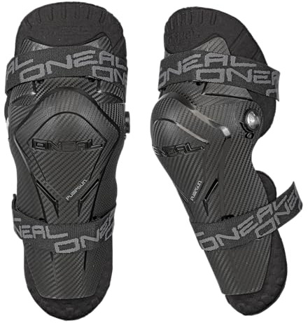 O'NEAL PUMPGUN MX Knieschützer Kinder Carbon Look Schwarz/Größe One Size
