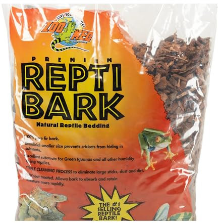 Zoo Med Repti Bark Substrat pour Reptile/Amphibien 4,4 L