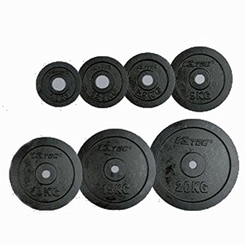 Sport 2000 HANTELSCHEIBEN schwarz - 2X2.5