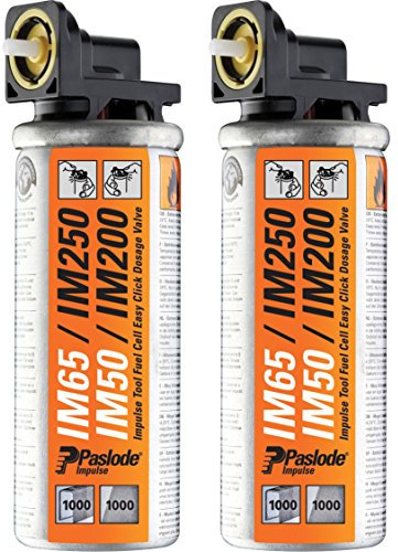 Advanced Paslode Impulse Mini Gas Fuel Cell (Pack of 2) for IM65, IM65A, IM50, IM200 Nail Guns & IM200 Staple Guns -