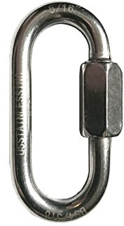 US STAINLESS Stainless Steel 316 Quick Link 5/16 (8mm) Marine Grade