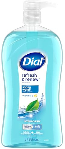 Dial Body Wash, Refresh & Renew Spring Water, 32 fl oz
