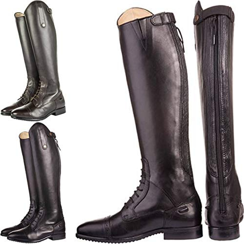 HKM Unisex Valencia Normal/Extra Vid Ridstövel, Svart, 41