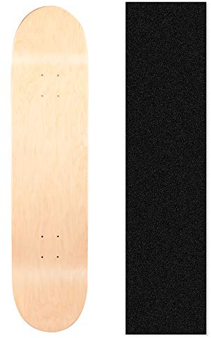 LOSENKA Maple Skateboard Decks Double Tail Skateboard Light Decks Free Skateboard Grip Tape 1 PCS