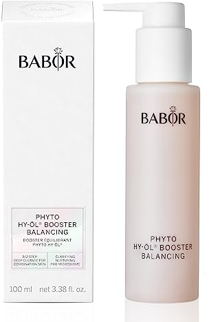 BABOR Phyto Hy-Öl Booster Balancing für Mischhaut und ölige Haut, Gesichtsreiniger zur Anwendung mit Hy-Öl, Mit Salbei, Vegane Formel, Phytoactive Combination, 1 x 100 ml