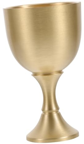 Cabilock Taza De Cobre Vintage Elegante Copa Para Licores De Copa De Adoración Doméstica Templo De Espíritus De Sacrificio Para De Vino De Vintage