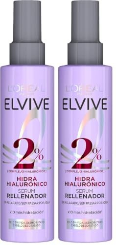L'Oreal Paris Elvive Serum, Morado, 150 ml (Paquete de 2)