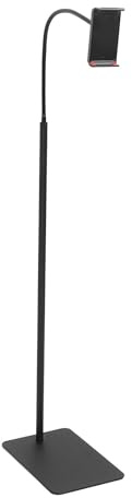 Yinhing Adjustable Cell Phone and Tablet Floor Stand, Live Stream Phone Holder with Stable Base, Wide Compatibility for Live Streaming, Movies, Chatting