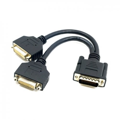Cablecc DMS-59 Stecker auf Dual DVI 24 + 5 Buchse Splitter-Verlängerungskabel für Grafikkarten und Monitore