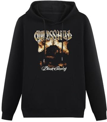 BARLOTUS Cypress Hill Black Sunday Album Men's Hoodies Graphic Pullover Sweatshirts Unisex Black Printed Hooded XL