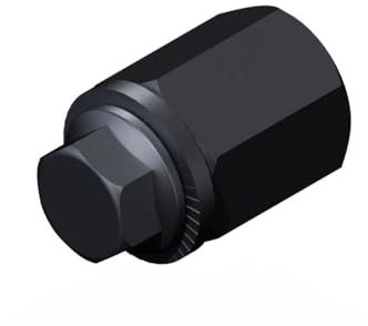 Polygonadapter 5x0,8, präziser und robuster Adapter, kompatibel mit für Qeridoo Fahrradanhänger-Modelle, ideale Ergänzung für Ihren Fahrradanhänger