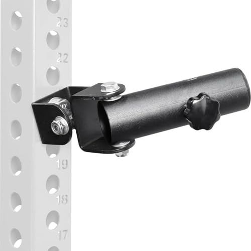 MARLANG Barbell Landmine Attachment for Rack,360° Rotation Landmine Attachment for Barbell,T Bar Row Attachment Landmine Base Fits 2 Inch Olympic Bar and 2 Inch Olympic Barbell
