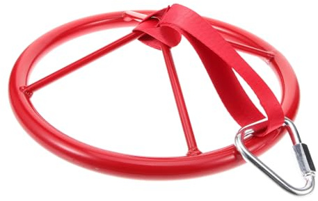 SUPVOX Boys and Girls Exercise Hanging Ring Arm Strength Training Discs Heavy Duty Fitness Handle for Indoor Outdoor Gymnastics Workout