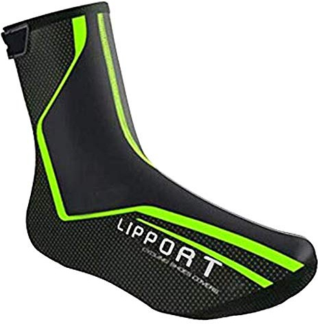 Cycling Shoe Covers Winter Warm Road MTB Bicycle Booties Windproof Bike Overshoes Thermal Shoes Cover for Men Women Green