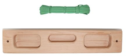 BUBEFSKD Leichte Hangboards Trainingsbrett Stärkung Holz Hangboards Für Anfänger Und Fortgeschrittene Kraftverstärker