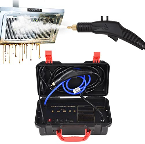 Irfora Pulitore a Vapore Elettrico Ad Alta Pressione 3000W Macchina per Acqua Calda Senza Serbatoio Bagno Pavimento Auto Dettagli (EU)