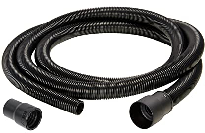 Mirka Manguera de aspiración antiestática 4m, Para lijadoras - Aspiración eficaz del polvo y máxima potencia de aspiración Mirka DEROS/DEOS/CEROS - Ø 27mm x 4m de longitud, MIN6519411