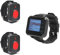 CYSSJF Notrufknopf für Senioren Drahtloses Notruf Armband Hausnotruf Pflegepager für Familie/äSenioren/Patienten/Behinderte Notrufknopf für Senioren mit 1 Uhrenempfänger + 2 Ruftaste für die Uhr