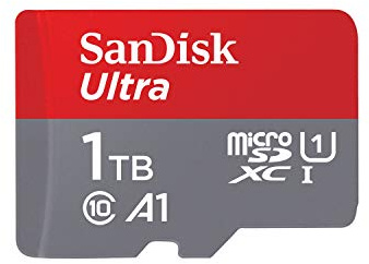 SanDisk Ultra microSDXC-Karte 1 TB (A1/UHS-I/Cl.10/150 MB/s) 1 TB A1 Anwendungsleistung