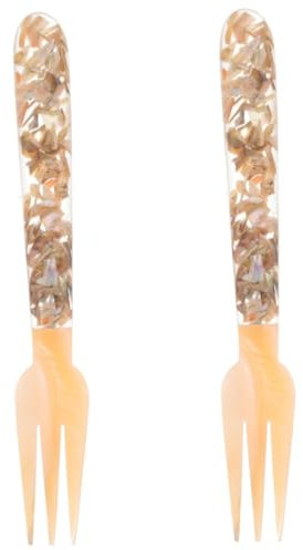 PRETYZOOM 2pièces Fourchette Forme Pour Dîners Et Fêtes Couverts Décoratifs Pour Repas Entre Et Famille