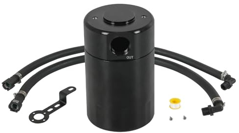 Oil Catch Can Oil Separator Compatible with GMC Sierra 1500 Chevy Silverado 1500 2014-2018，Compatible with GMC Yukon Chevy Tahoe Suburban 2015-2020 Oil Air Reservoir