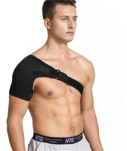 MEIION ArtiCare Attelle de compression d'épaule ArtiFlex Orthèse d'épaule réglable pour la stabilisation de l'articulation et le soutien du bandage de compression de l'épaule