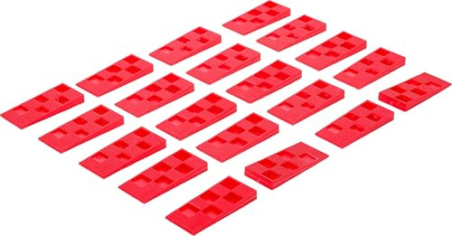 BGS Diy 80716 - Set di cunei di montaggio universale, in plastica, 20 pezzi