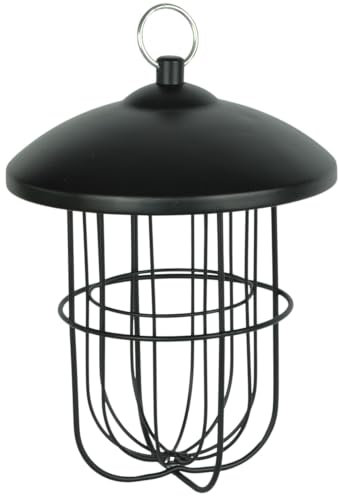 Supa Metal Lantern Wild Bird Fat Ball Feeder, Contemporary Design to Enhance Your Garden, Made from Premium Quality Materials, Easy to Fill and Easy to Clean