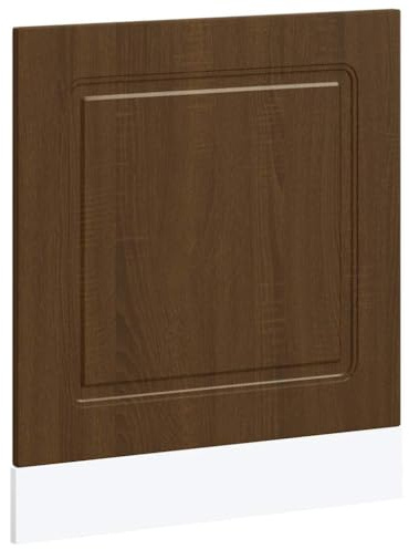 Eleganz Kalmar - Mascherina per lavastoviglie effetto quercia, 60 x 1,5 x 67 cm, in legno per cucine moderne, durevole ed elegante