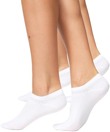Nur Die dam 2er Schuhsöckchen Weiche Strapazierfähige Kurze Socke Atmungsaktiv Schnell Trocknend Sneaker-socke Doppelpack Strumpor