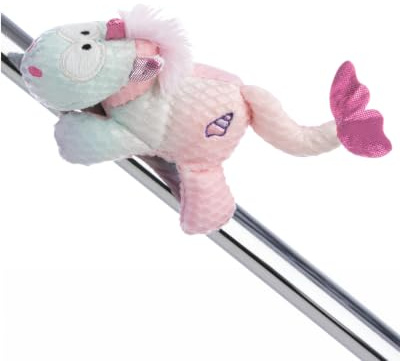 NICI MagNICI Unicorno Nerina 12 cm - Peluche con Magnete, Aderisce a Superfici Metalliche, Idea Regalo - 63092
