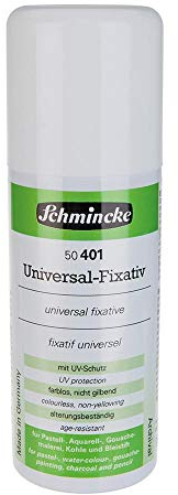 Universal-Fixativ AEROSPRAY - 150 ml, Schlussfixativ für Kohle, Bleistift, Pastell, Aquarell, Gouache, schnell trocknend, hohe Fixierwirkung
