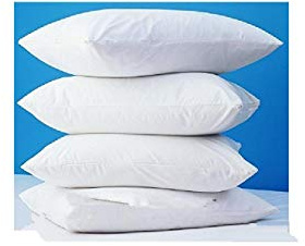 4 Pack Deluxe Zippered Vinyl Pillow Covers - Waterproof Protectors for Longer Lasting Pillows. Standard Size 20x29. Ideal for Home, Hotel and Hospital use.