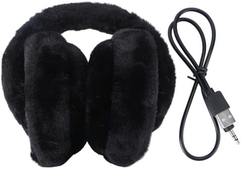 LIOOBO Ear Muffs Headphones Ear Warmers Music Earmuff Ear Cover Wireless Music Earmuffs Headsets Ear Warmer Headband Ear Warmers For Women Ear Muffs for Travel Outdoor