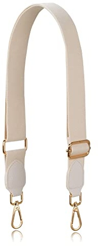 Allzedream Gurt für Handtasche Verstellbar Taschengurte Breiter Umhängetasche Ersatzgurt,Aprikose,Gold Hardware