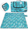 DICLLY Coperta da Picnic Portatile 200 x 200 cm,Tappeto da Spiaggia Anti Sabbia Impermeabile Pieghevole Grande con Manico Portatile,per Picnic Outdoor Giardino Campeggio