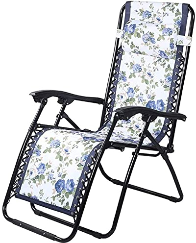 KSTUFF Liegestuhl, Liegestuhl, zusammenklappbar, Bedruckt, für Zuhause, Outdoor, Mittagspause, Strandkorb, Lounge-Stuhl Vision