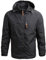 Generisch Regenjacke Herren Wasserdicht Windschutz Outdoorjacke Warmer Übergangsjacke Fahrrad Joggen Jacke Zip Hochkragen Softshelljacke Vintage Sweatjacke Abnehmbar Kapuzenjacke mit Taschen