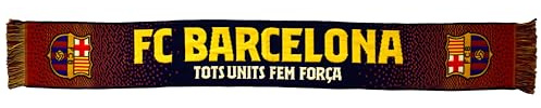 Barcelona FC Barça licensierad halsduk - vävstol nr 47-140x20 cm